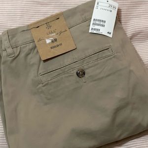 H&M L.O.G.G khaki pants